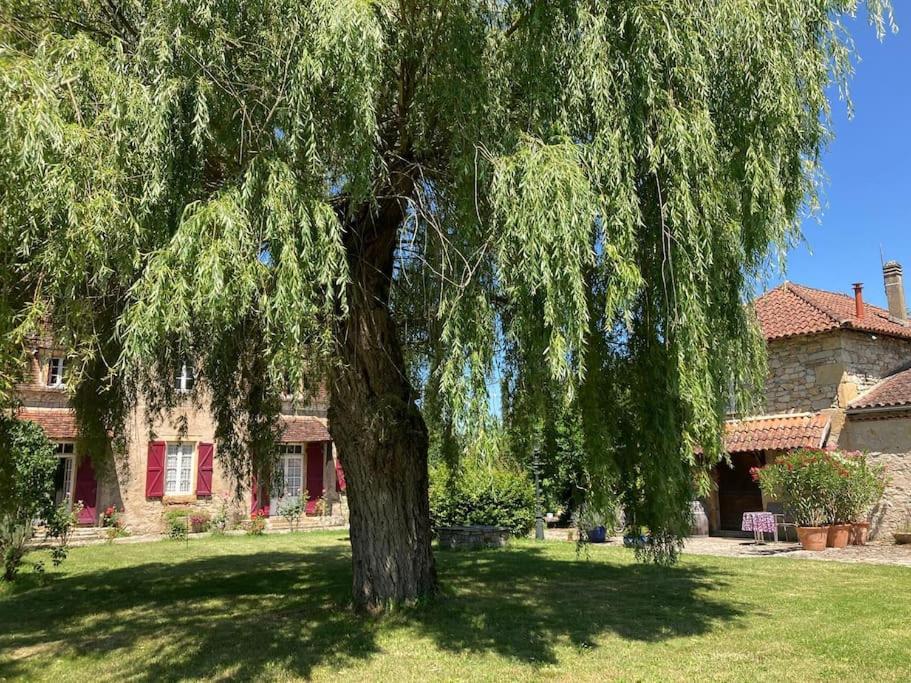 Vakantiehuis La Poire, Op Landgoed Aan De Dordogne Prudhomat Kültér fotó