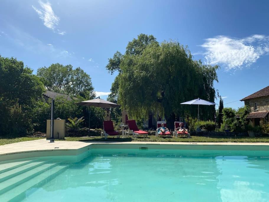 Vakantiehuis La Poire, Op Landgoed Aan De Dordogne Prudhomat Kültér fotó