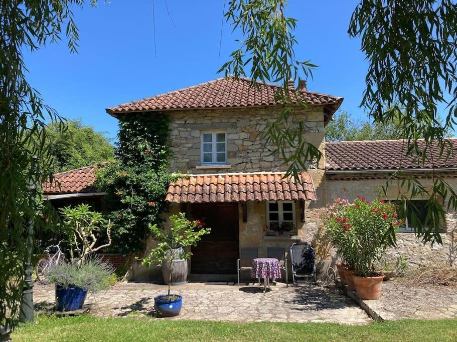 Vakantiehuis La Poire, Op Landgoed Aan De Dordogne Prudhomat Kültér fotó